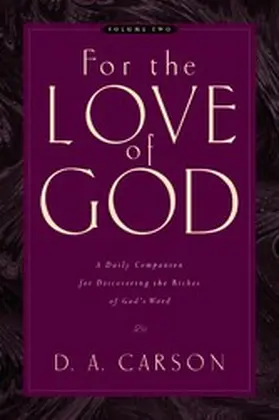 Carson |  For the Love of God (Vol. 2) | eBook | Sack Fachmedien