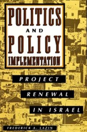 Lazin |  Politics and Policy Implementation | eBook | Sack Fachmedien