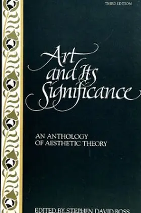 Ross |  Art and Its Significance | eBook | Sack Fachmedien