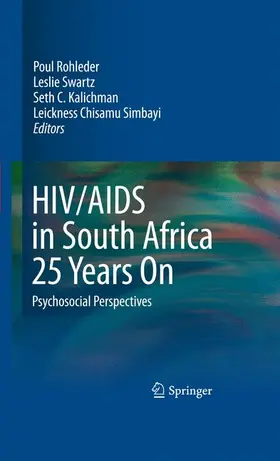 Rohleder / Swartz / Kalichman |  HIV/AIDS in South Africa 25 Years on | Buch |  Sack Fachmedien