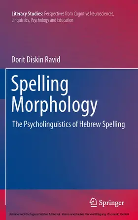 Ravid | Spelling Morphology | E-Book | sack.de