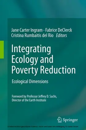 Ingram / DeClerck / Rumbaitis del Rio |  Integrating Ecology and Poverty Reduction | eBook | Sack Fachmedien