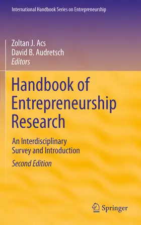 Acs / Audretsch | Handbook of Entrepreneurship Research | E-Book | sack.de