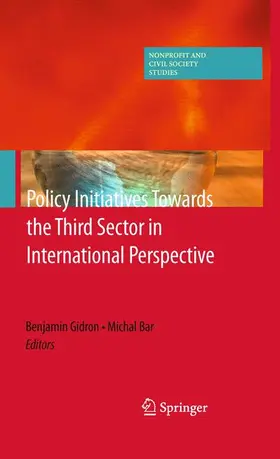 Gidron / Bar |  Policy Initiatives Towards the Third Sector in International Perspective | Buch |  Sack Fachmedien