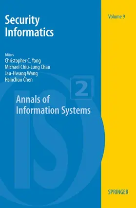 Yang / Chau / Wang |  Security Informatics | Buch |  Sack Fachmedien
