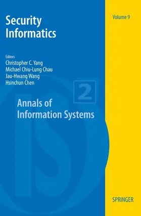 Yang / Chau / Wang |  Security Informatics | eBook | Sack Fachmedien