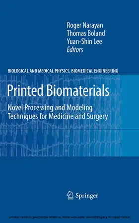 Narayan / Boland / Lee | Printed Biomaterials | E-Book | sack.de