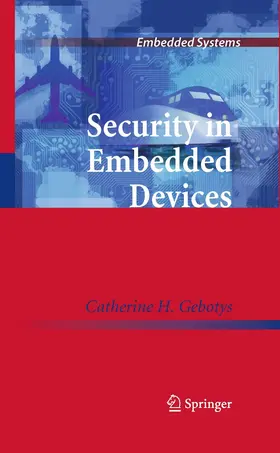 Gebotys |  Security in Embedded Devices | eBook | Sack Fachmedien