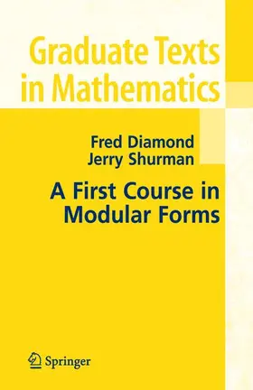 Shurman / Diamond |  A First Course in Modular Forms | Buch |  Sack Fachmedien