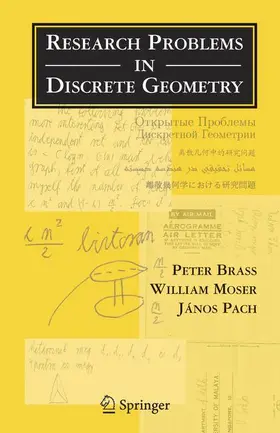 Brass / Pach / Moser |  Research Problems in Discrete Geometry | Buch |  Sack Fachmedien