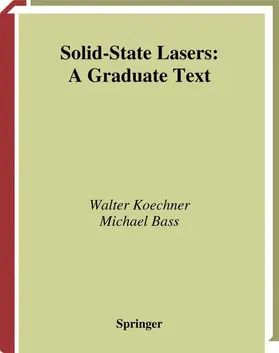 Bass / Koechner |  Solid-State Lasers | Buch |  Sack Fachmedien