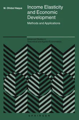 Haque |  Income Elasticity and Economic Development | Buch |  Sack Fachmedien