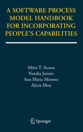 Acuna / Mon / Juristo | A Software Process Model Handbook for Incorporating People's Capabilities | Buch | 978-1-4419-3746-9 | www2.sack.de