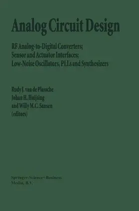 Plassche / Sansen / Huijsing |  Analog Circuit Design | Buch |  Sack Fachmedien