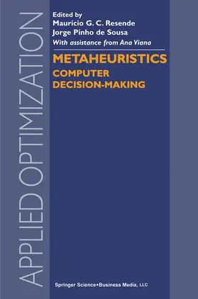 Pinho de Sousa / Resende |  Metaheuristics | Buch |  Sack Fachmedien