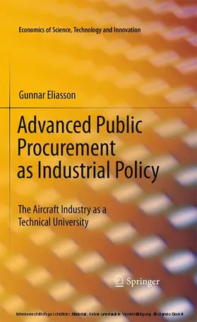 Eliasson |  Advanced Public Procurement as Industrial Policy | eBook | Sack Fachmedien