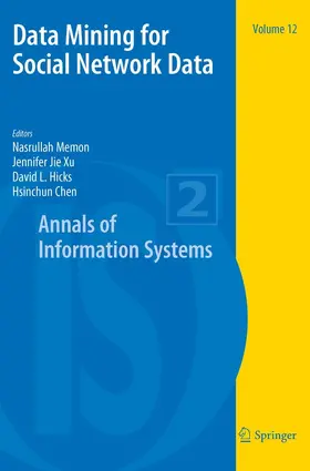 Memon / Xu / Hicks | Data Mining for Social Network Data | E-Book | sack.de