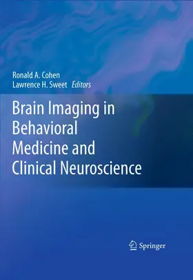 Cohen / Sweet |  Brain Imaging in Behavioral Medicine and Clinical Neuroscience | eBook | Sack Fachmedien