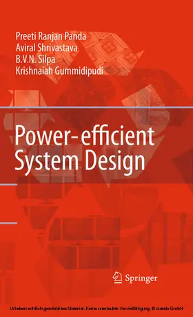 Panda / Silpa / Shrivastava |  Power-efficient System Design | eBook | Sack Fachmedien