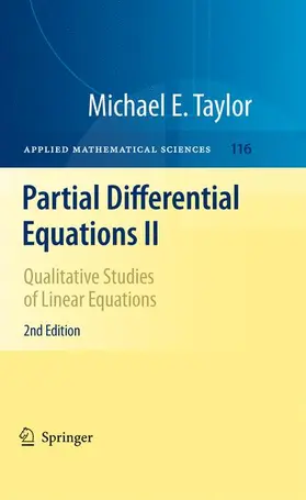 Taylor | Partial Differential Equations II | Buch | 978-1-4419-7051-0 | www2.sack.de
