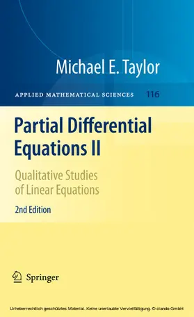 Taylor |  Partial Differential Equations II | eBook | Sack Fachmedien