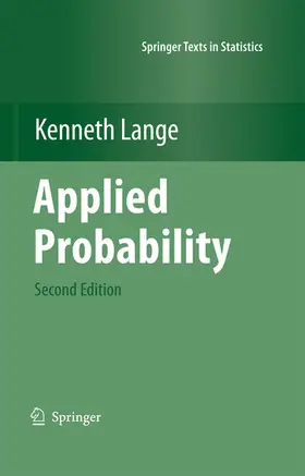 Lange |  Applied Probability | eBook | Sack Fachmedien