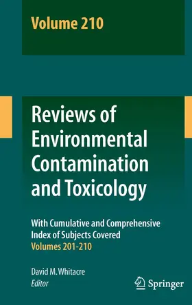 Whitacre |  Reviews of Environmental Contamination and Toxicology Volume 210 | eBook | Sack Fachmedien