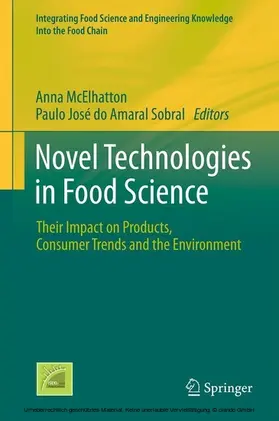 McElhatton / do Amaral Sobral |  Novel Technologies in Food Science | eBook | Sack Fachmedien