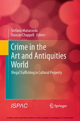 Manacorda / Chappell |  Crime in the Art and Antiquities World | eBook | Sack Fachmedien
