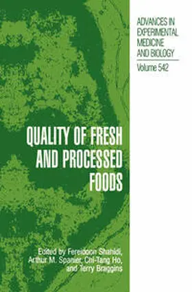 Shahidi / Spanier / Braggins | Quality of Fresh and Processed Foods | E-Book | sack.de