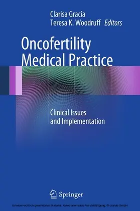 Gracia / Woodruff |  Oncofertility Medical Practice | eBook | Sack Fachmedien