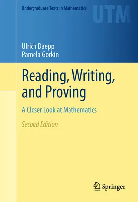 Daepp / Gorkin |  Reading, Writing, and Proving | eBook | Sack Fachmedien