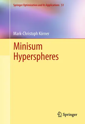 Körner | Minisum Hyperspheres | E-Book | sack.de