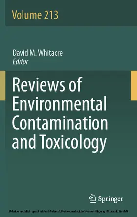 Whitacre |  Reviews of Environmental Contamination and Toxicology Volume 213 | eBook | Sack Fachmedien