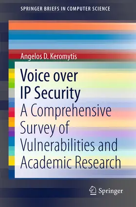 Keromytis |  Voice over IP Security | eBook | Sack Fachmedien