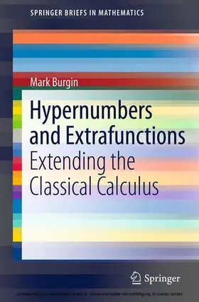 Burgin | Hypernumbers and Extrafunctions | E-Book | sack.de
