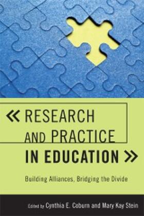 Coburn / Stein |  Research and Practice in Education | eBook | Sack Fachmedien