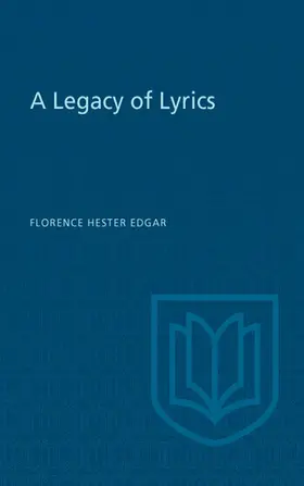 Edgar |  A Legacy of Lyrics | eBook | Sack Fachmedien