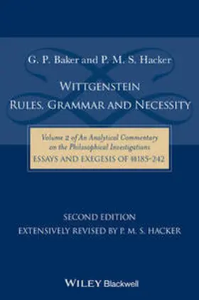 Baker / Hacker | Wittgenstein | E-Book | sack.de