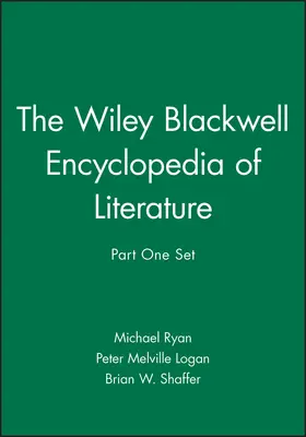 Ryan / Logan / Shaffer |  The Wiley Blackwell Encyclopedia of Literature, Part 1 Set | Buch |  Sack Fachmedien