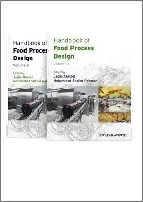 Ahmed / Rahman |  Handbook of Food Process Design, 2 Volume Set | Buch |  Sack Fachmedien