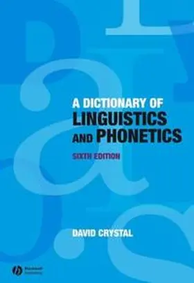 Crystal | A Dictionary of Linguistics and Phonetics | E-Book | sack.de