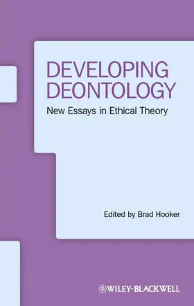 Hooker | Developing Deontology | Buch | 978-1-4443-6194-0 | sack.de
