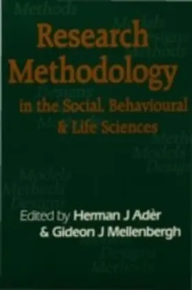 Ader / Mellenbergh |  Research Methodology in the Social, Behavioural and Life Sciences | eBook | Sack Fachmedien