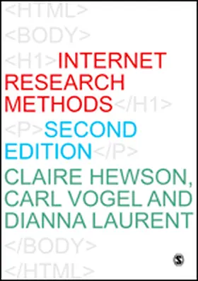 Hewson / Vogel / Laurent |  Internet Research Methods | Buch |  Sack Fachmedien