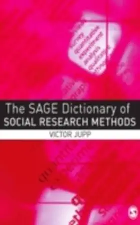 Jupp |  The SAGE Dictionary of Social Research Methods | eBook | Sack Fachmedien