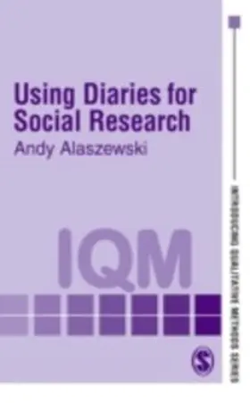 Alaszewski | Using Diaries for Social Research | E-Book | sack.de