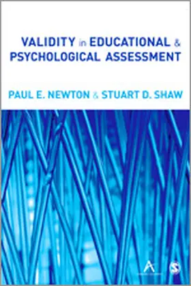 Newton / Shaw |  Validity in Educational & Psychological Assessment | Buch |  Sack Fachmedien