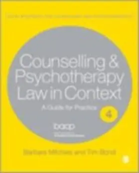 Mitchels / Bond |  Legal Issues Across Counselling & Psychotherapy Settings | eBook | Sack Fachmedien