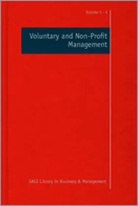 Osborne |  Voluntary and Non-Profit Management | Buch |  Sack Fachmedien